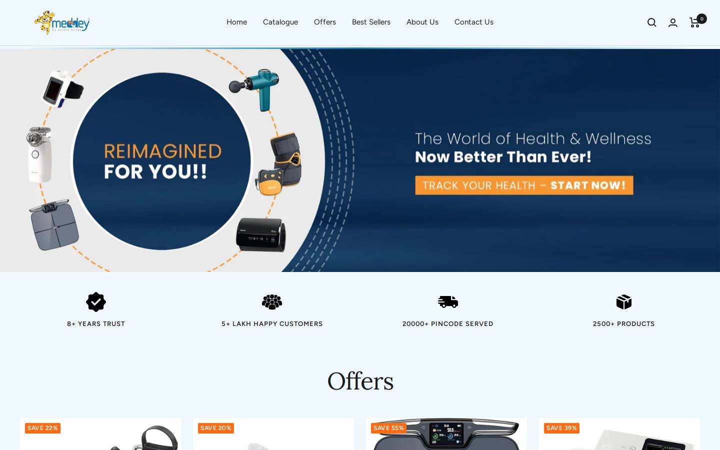 meddey.com homepage screenshot