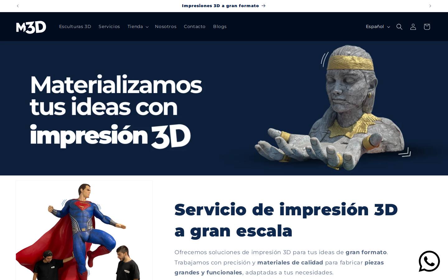 medellin3d.com homepage screenshot