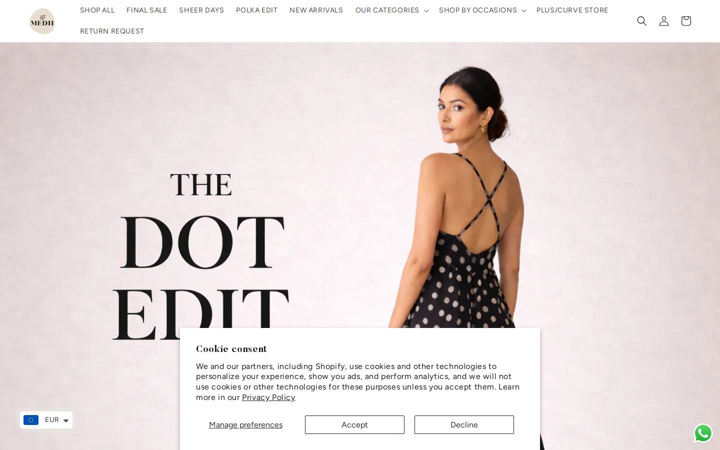 medhstore.com homepage screenshot