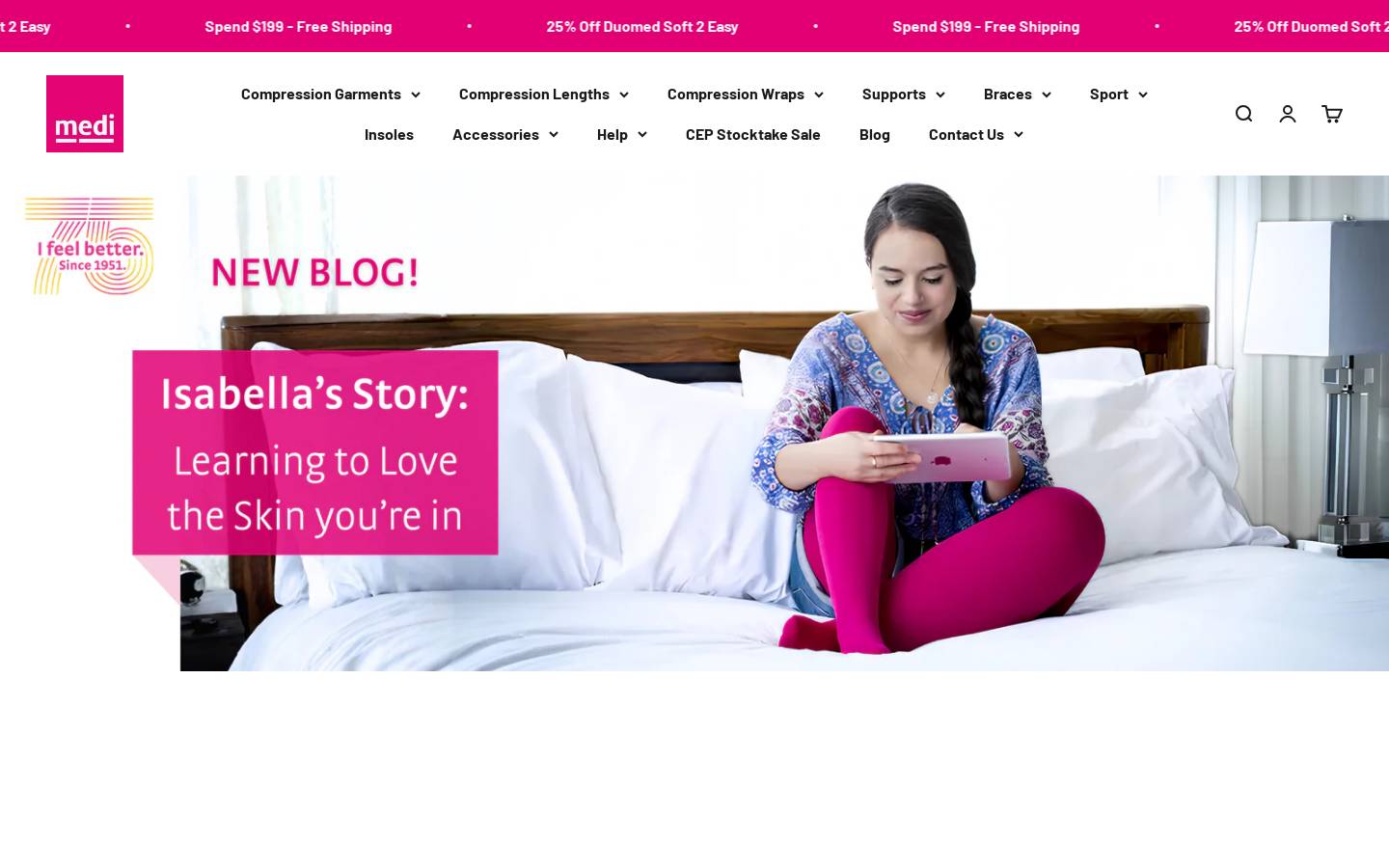 medi Australia homepage screenshot
