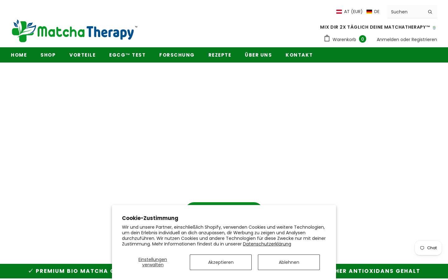 medicalmatcha.com homepage screenshot