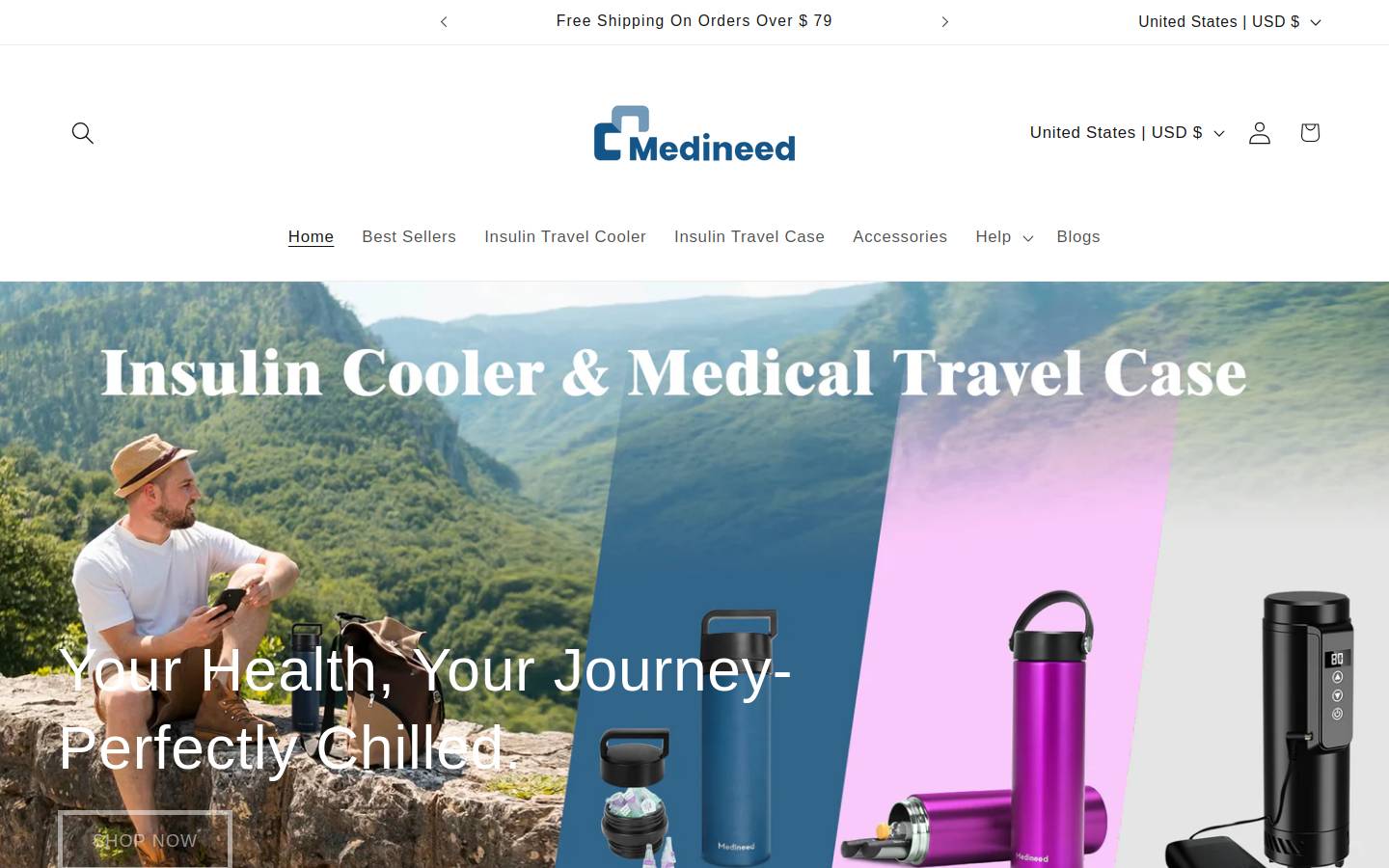 medineedstore.com homepage screenshot