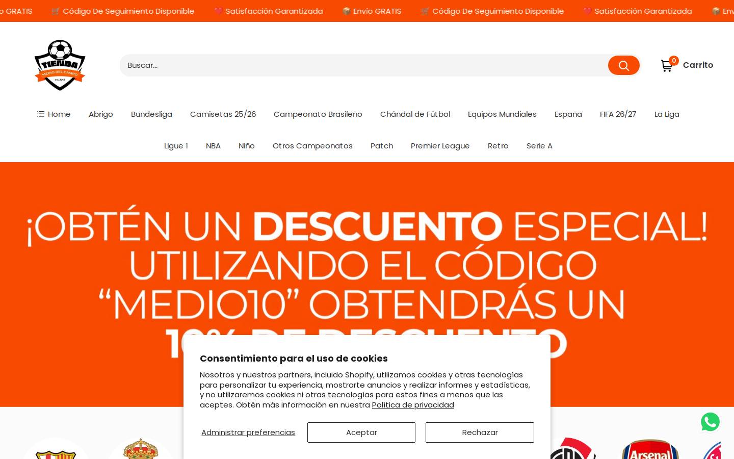 mediodc.com homepage screenshot