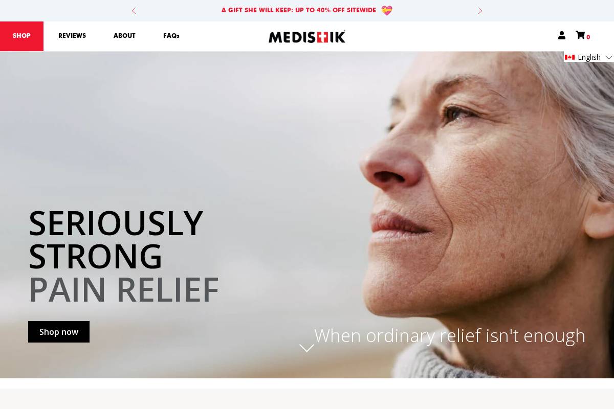 medistik.com homepage screenshot