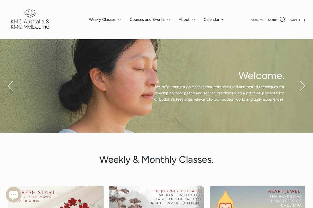 kmc australia homepage screenshot