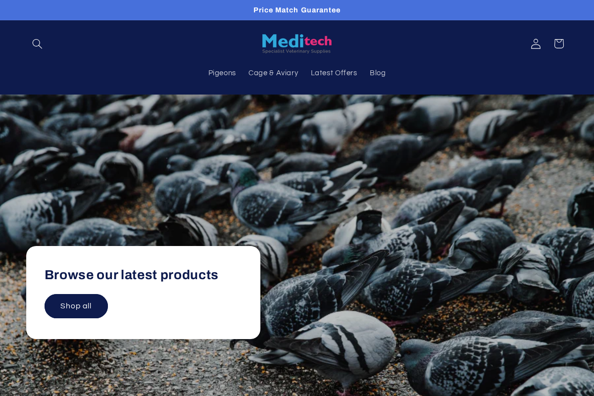 meditechuk.com homepage screenshot