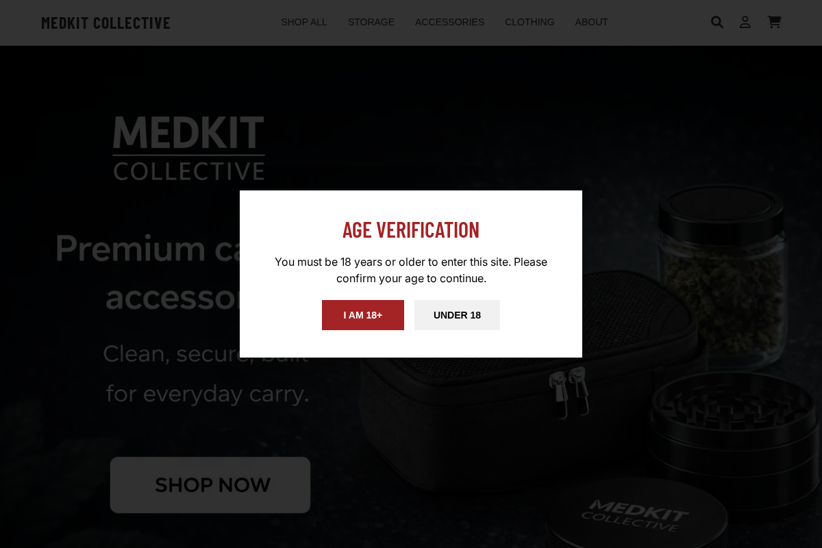 medkit collective homepage screenshot