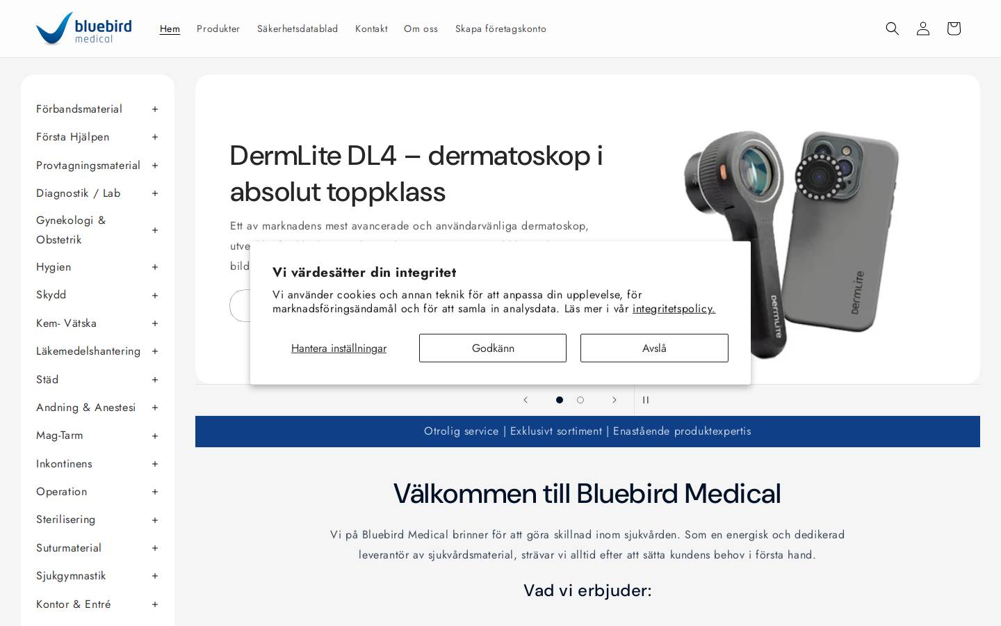 mednet.se homepage screenshot
