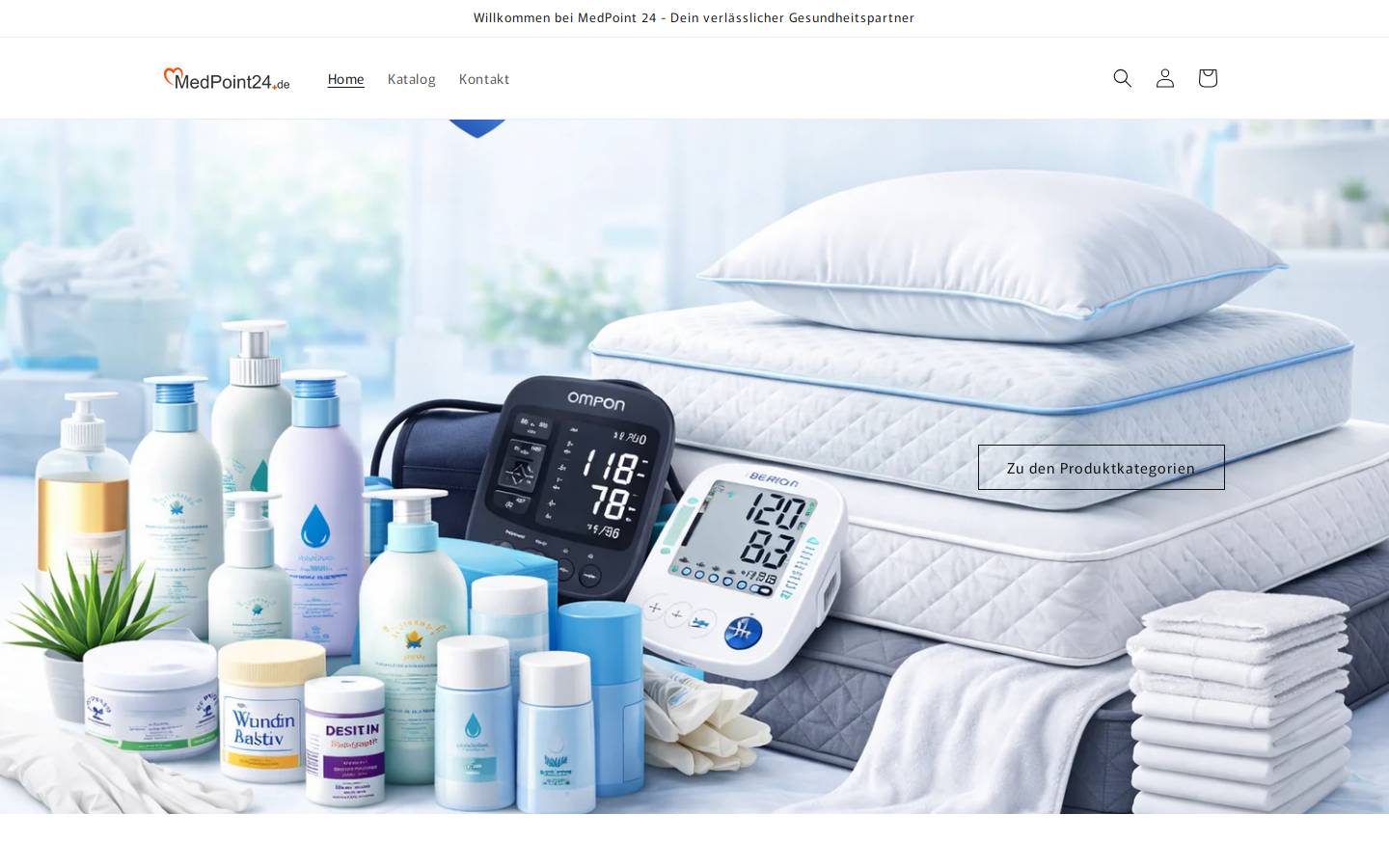 medpoint24.de homepage screenshot