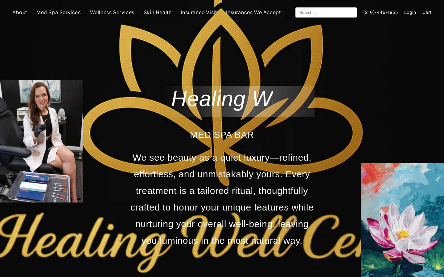 medspabar.com homepage screenshot