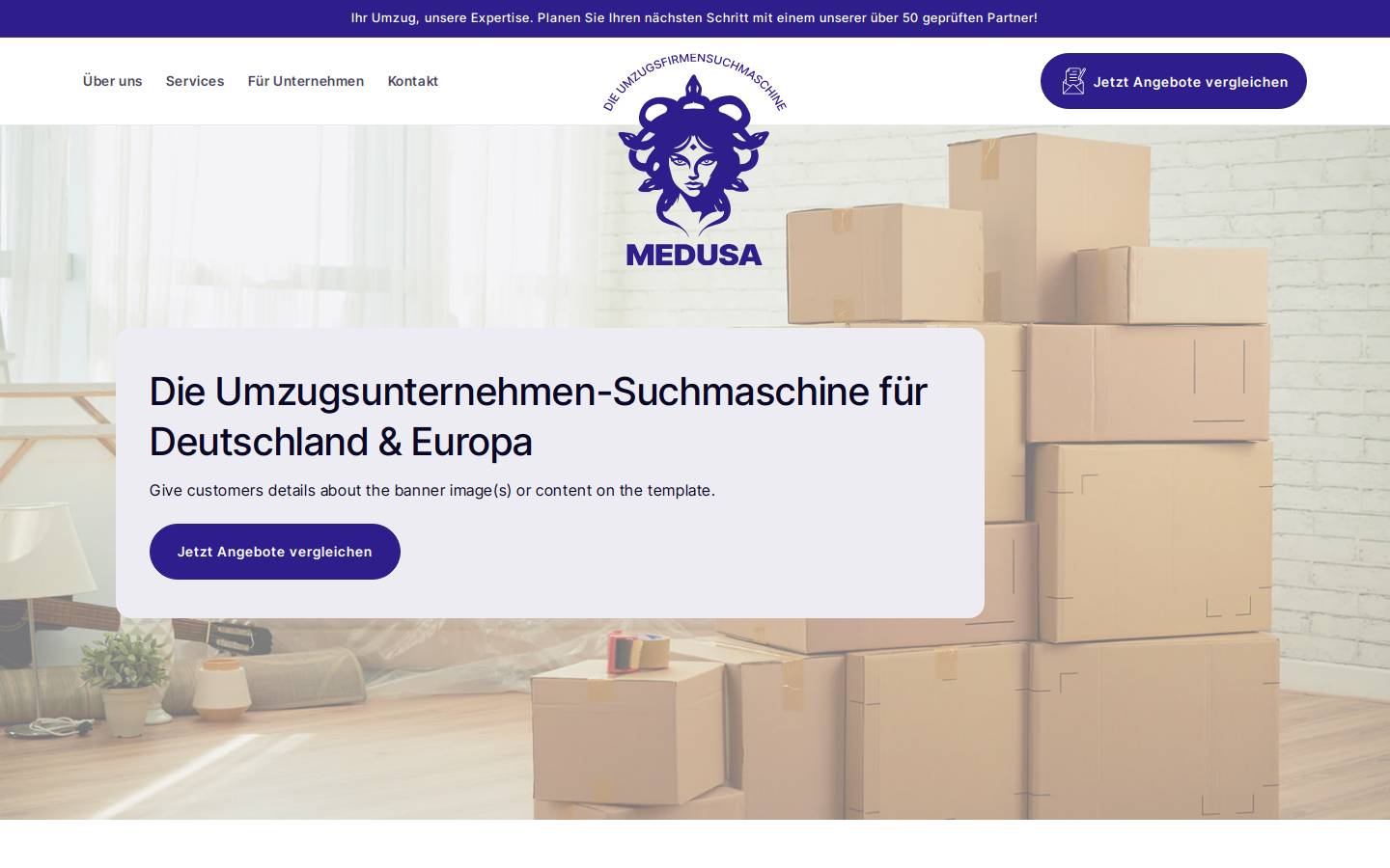 medusa24.de homepage screenshot