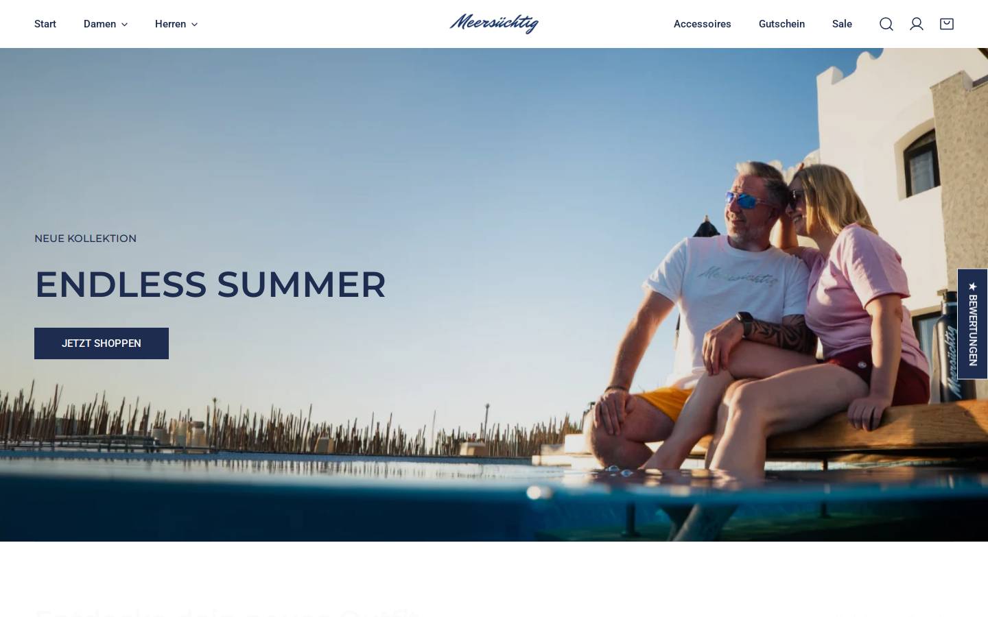 meersuechtig.com homepage screenshot