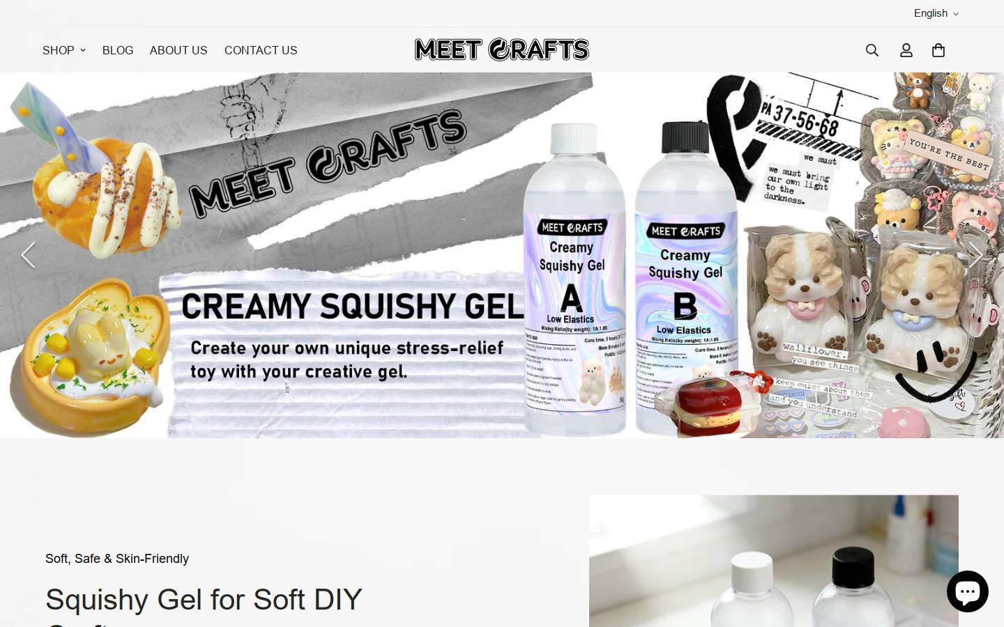 meetcrafts.com homepage screenshot