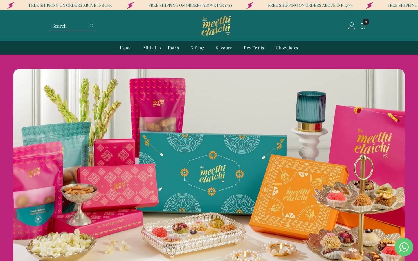 meethiellaichi.com homepage screenshot