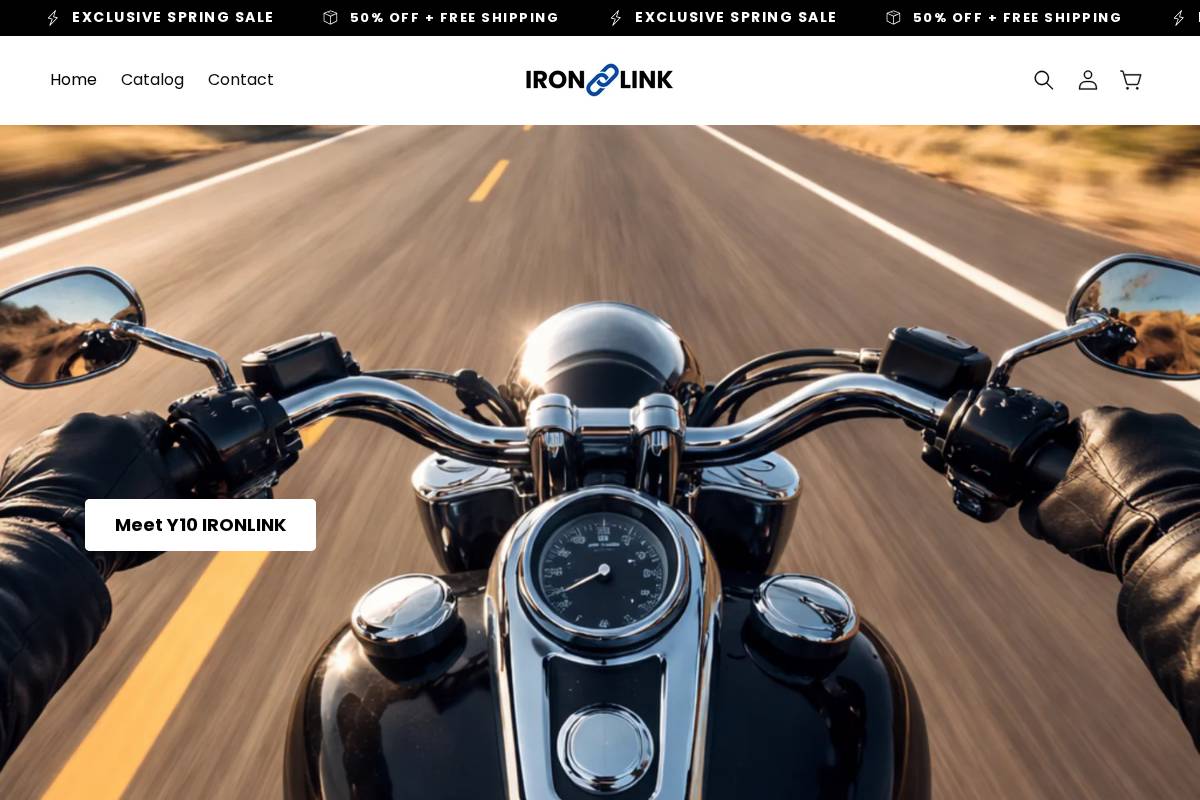 meetironlink.com homepage screenshot