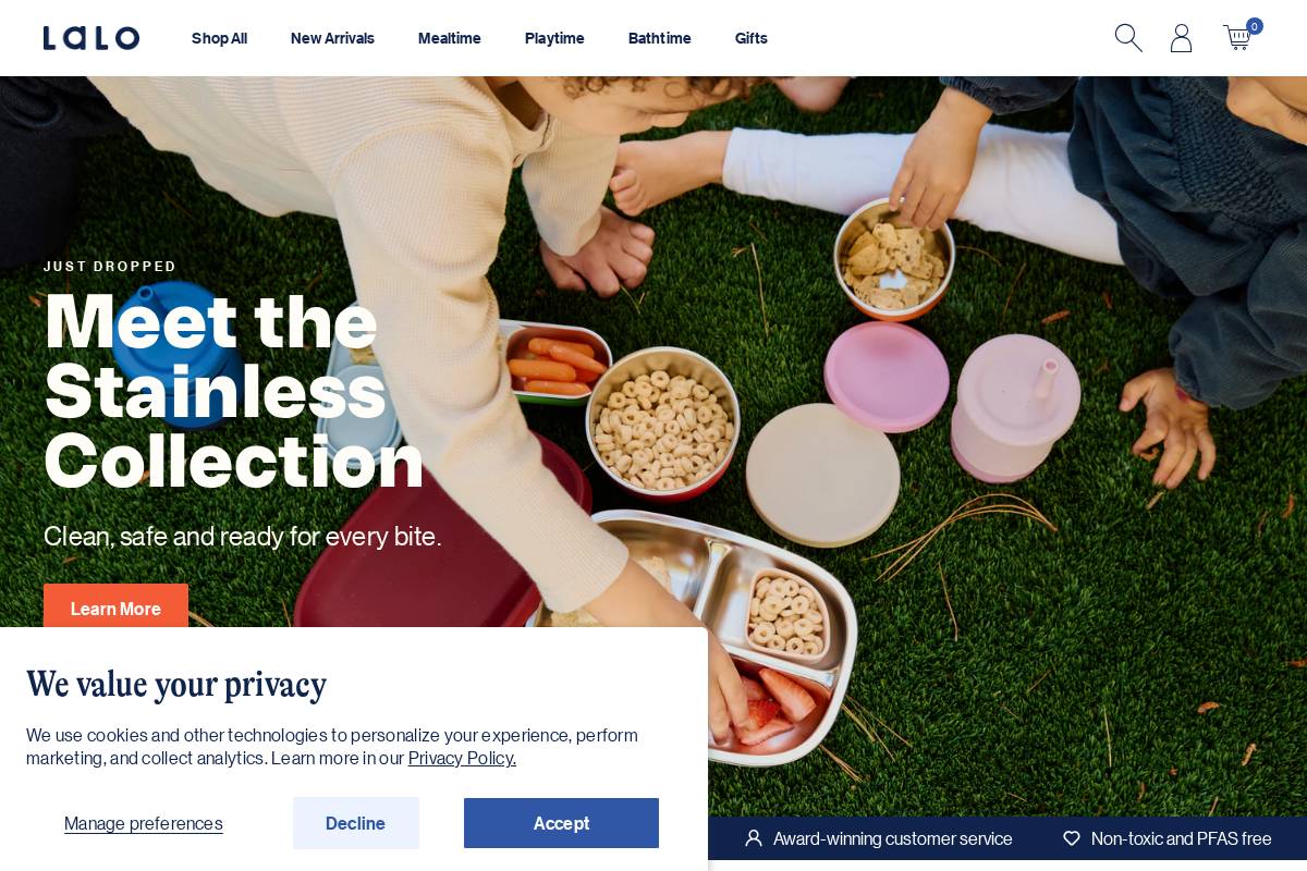 meetlalo.com homepage screenshot