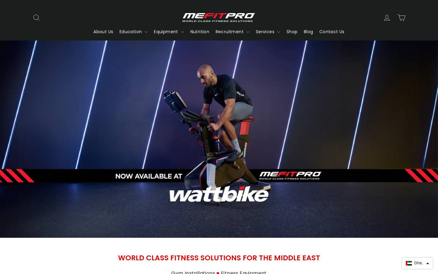 mefitpro.com homepage screenshot