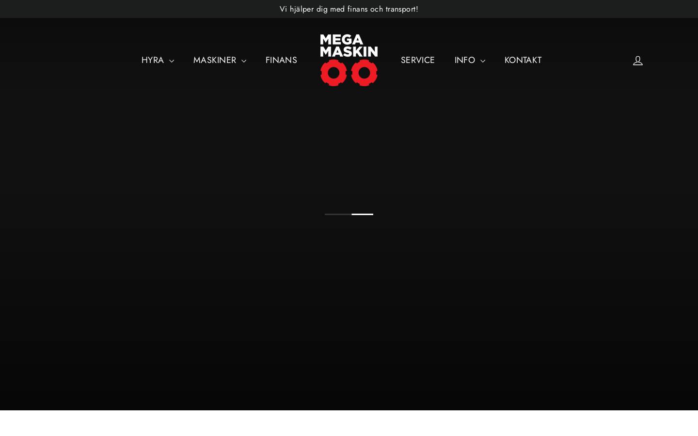 megamaskin.com homepage screenshot