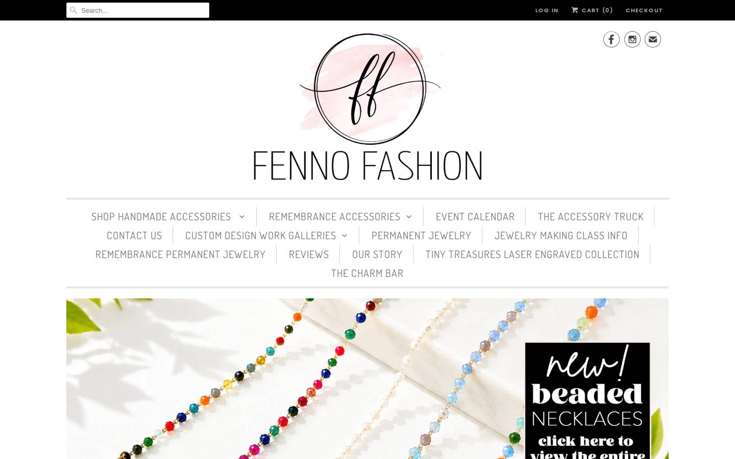 meganfenno.com homepage screenshot