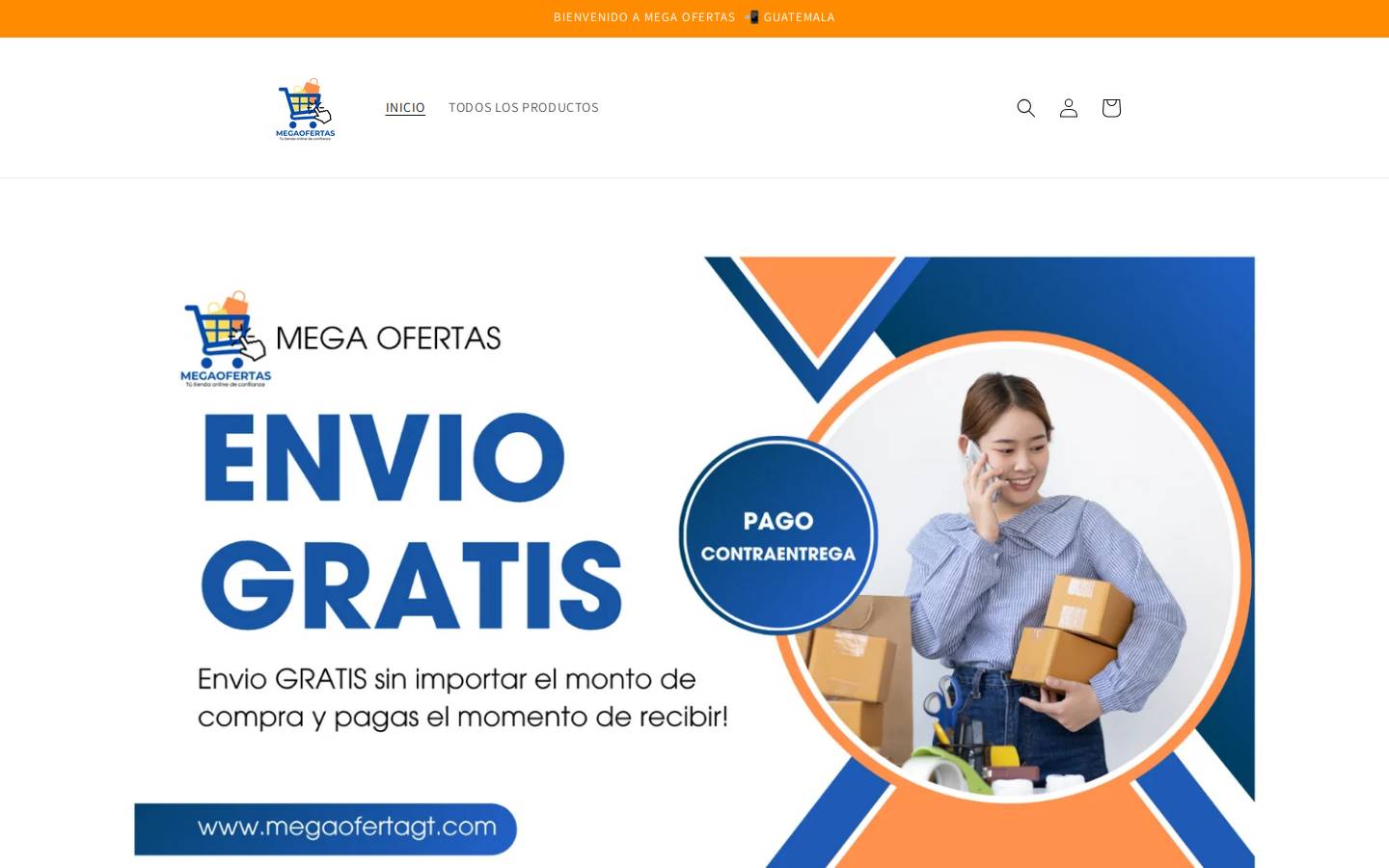 megaofertagt.com homepage screenshot