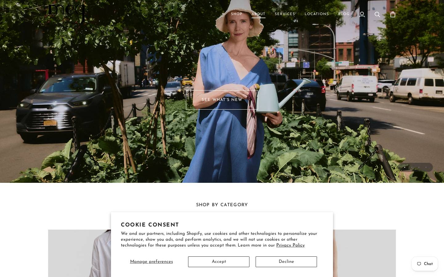 megbymeghankinney.com homepage screenshot