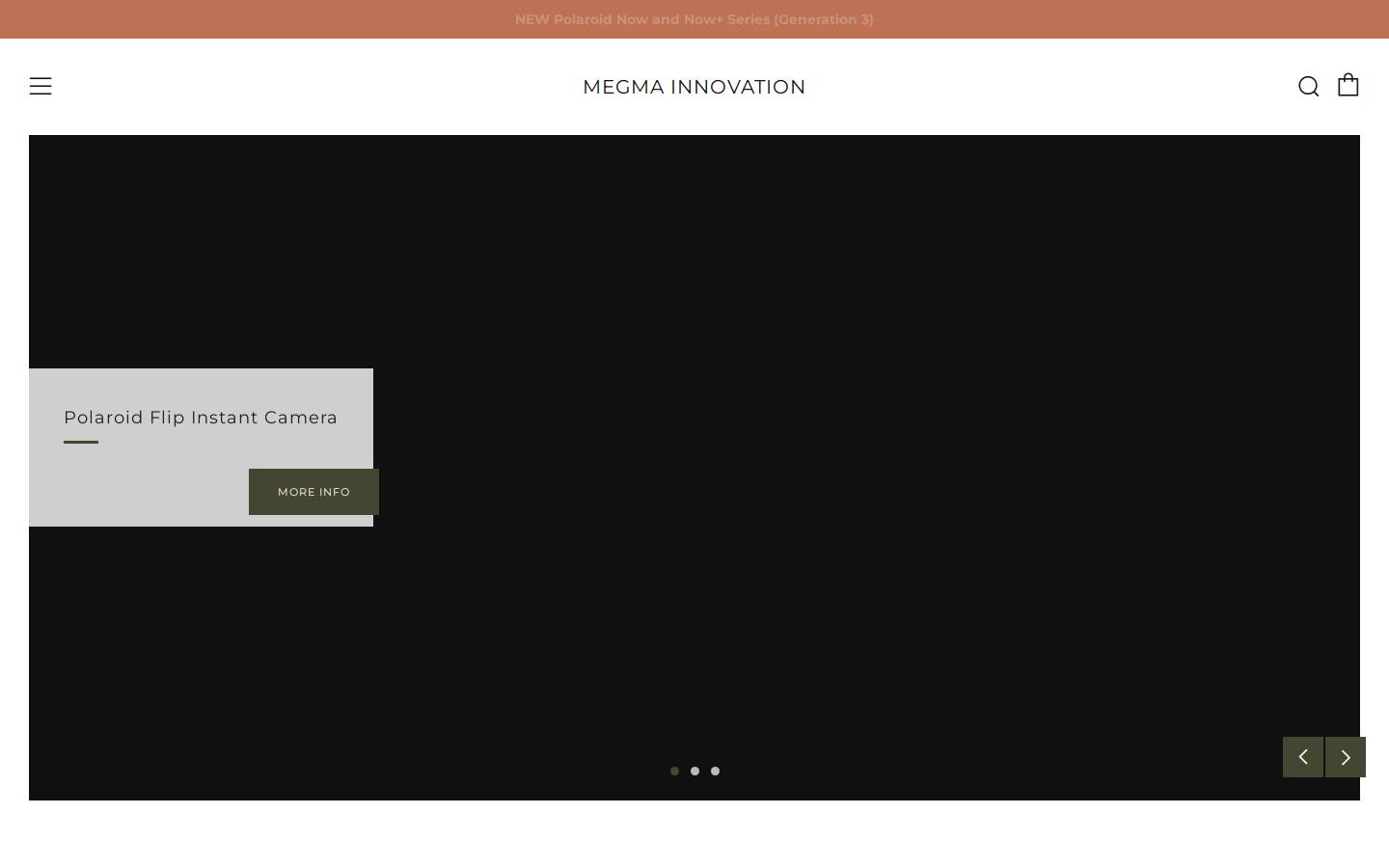 megmahk.com homepage screenshot
