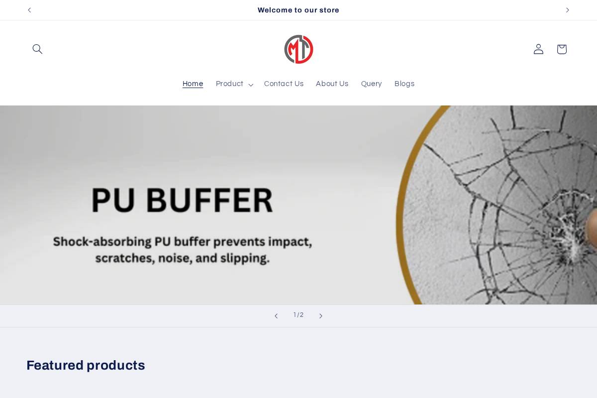 megtri.in homepage screenshot