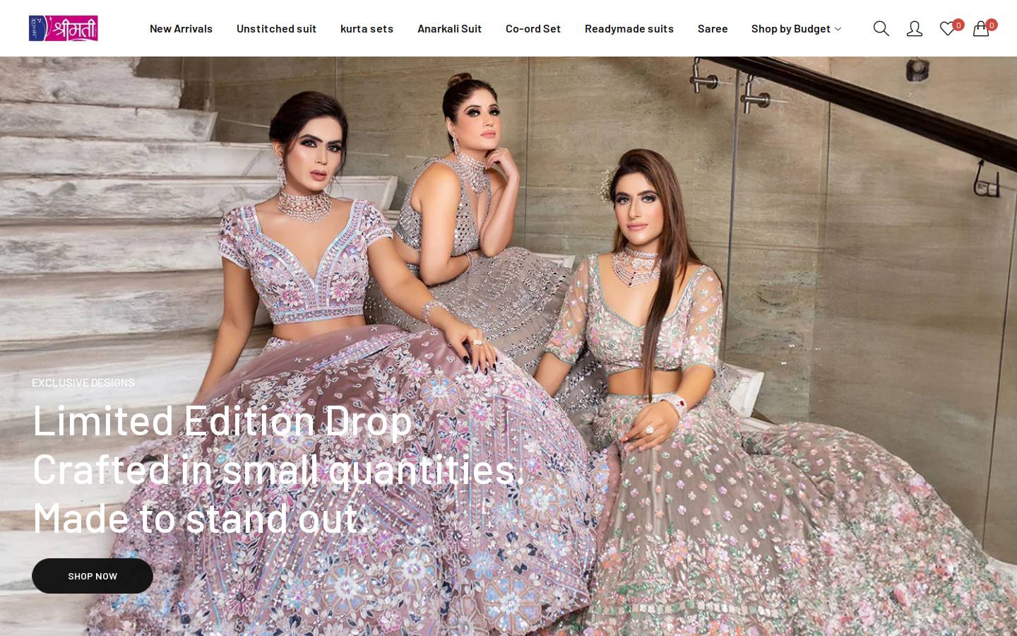 meharbyshrimati.com homepage screenshot