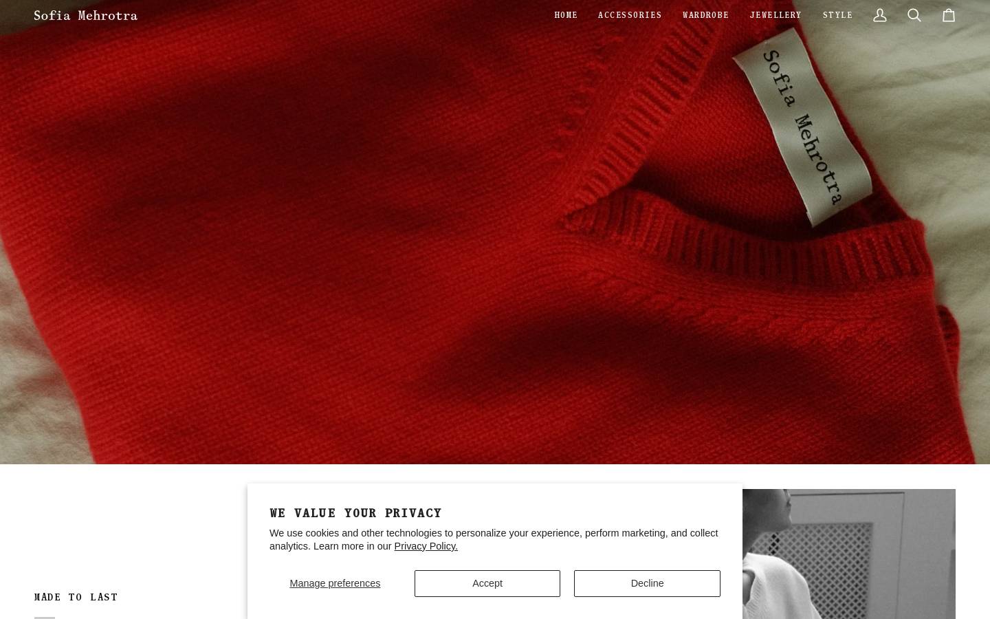 mehrotrasthlm.com homepage screenshot