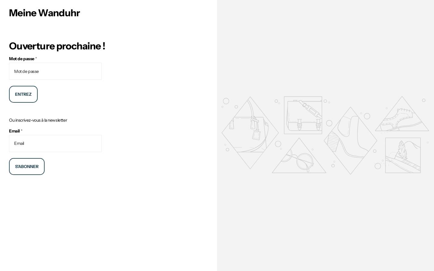meine-wanduhr.com homepage screenshot
