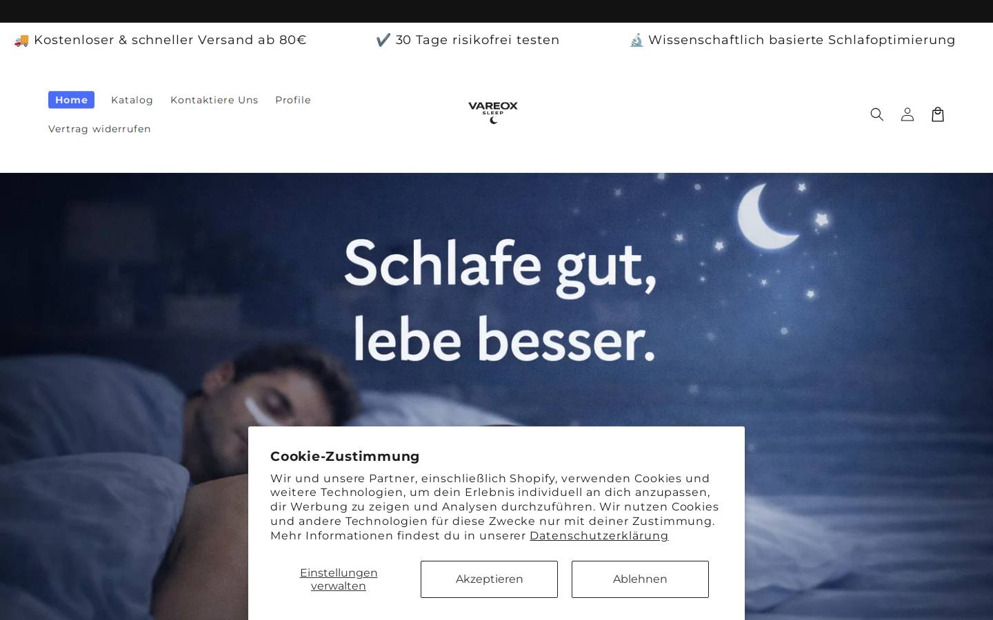 meinhaustierladen.de homepage screenshot