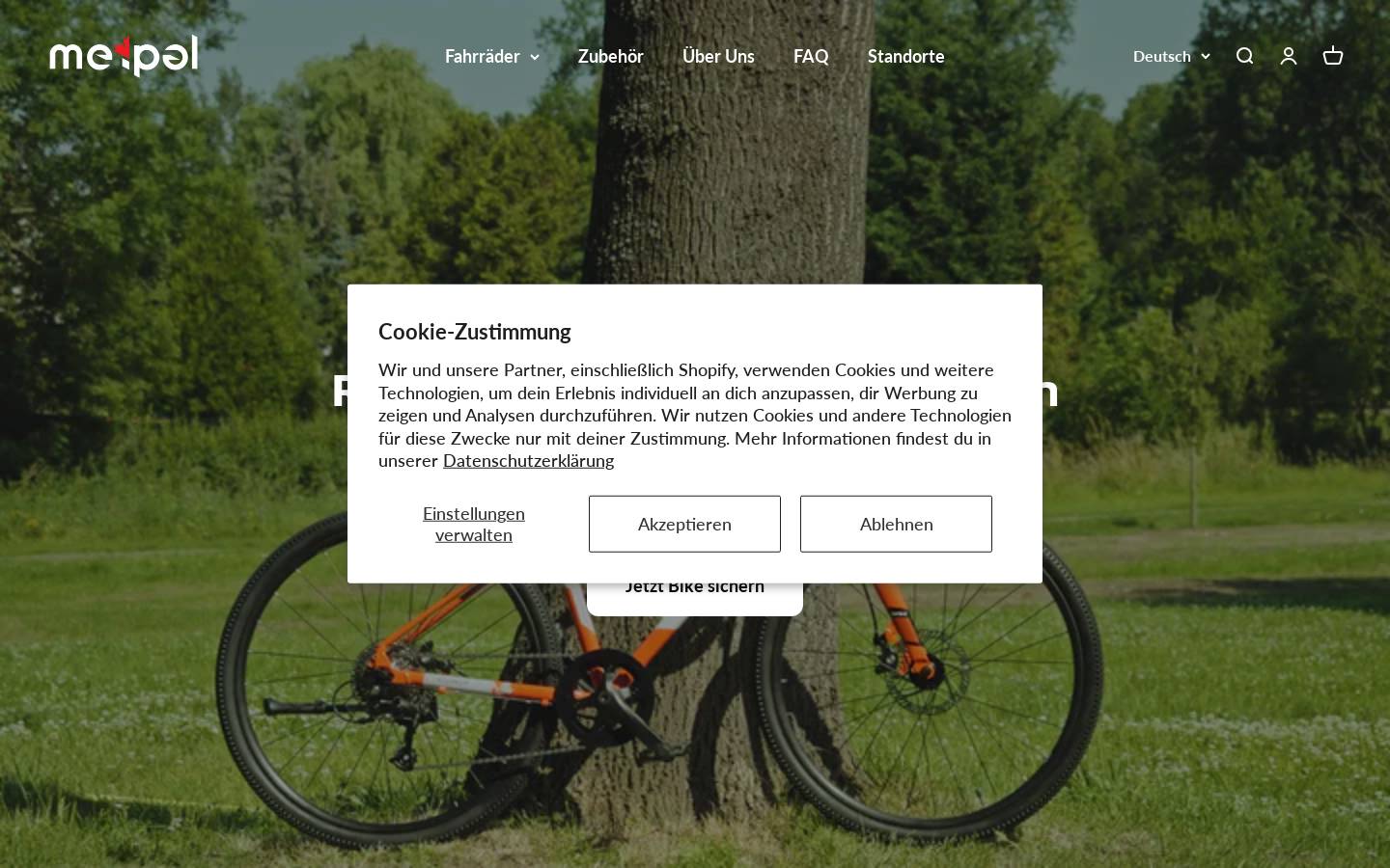 meipel.eu homepage screenshot