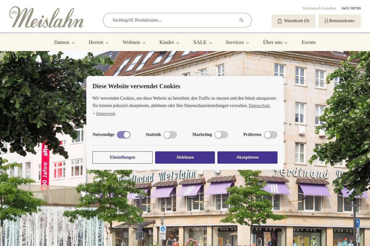 meislahn.de homepage screenshot