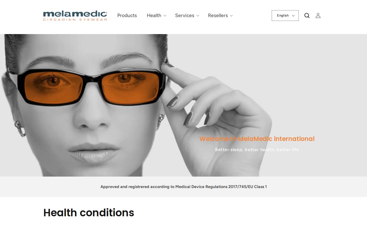 MelaMedic homepage screenshot
