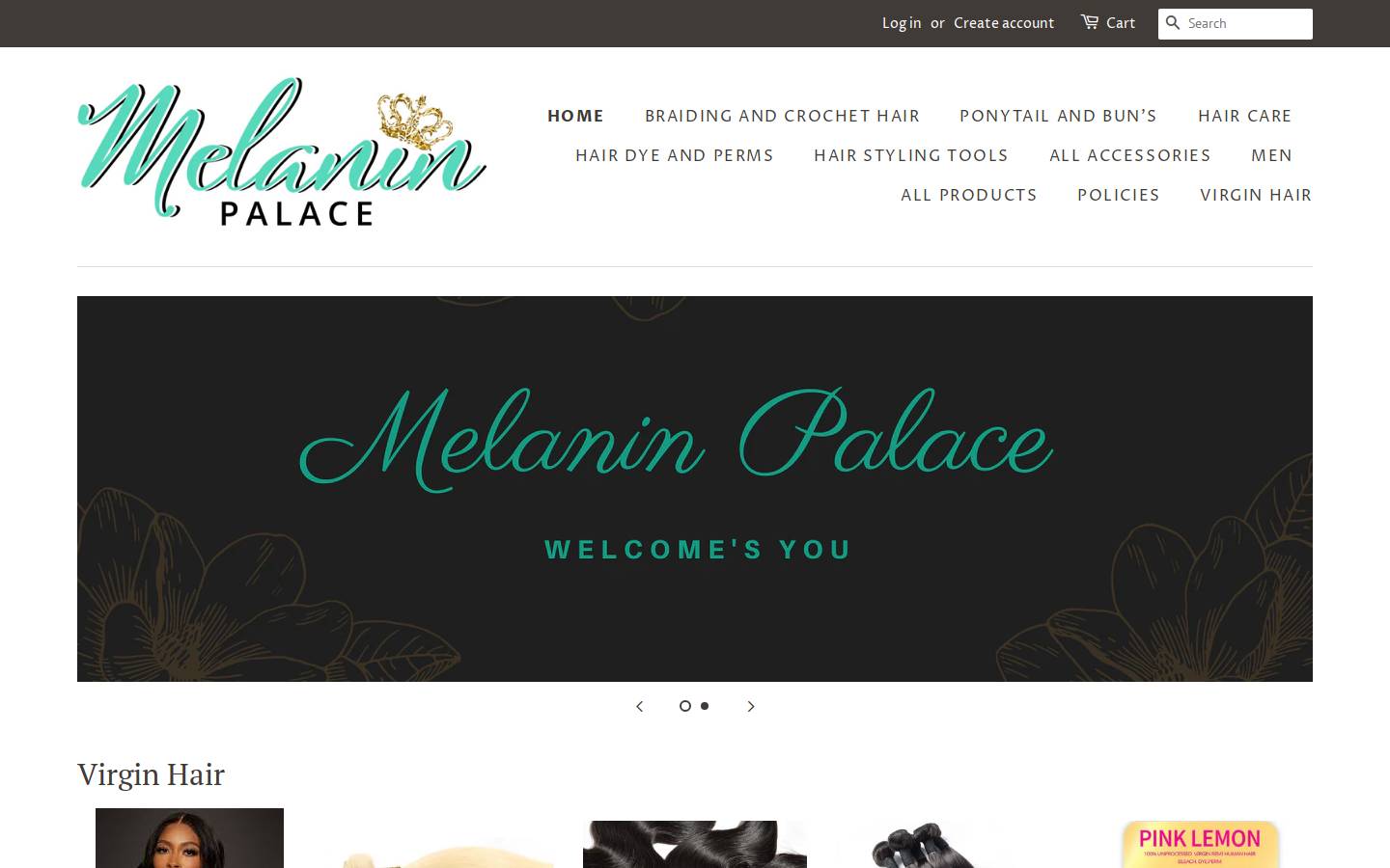 melaninllc.com homepage screenshot