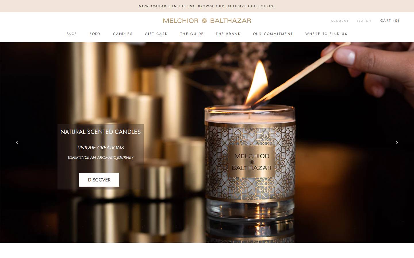 Melchior & Balthazar homepage screenshot