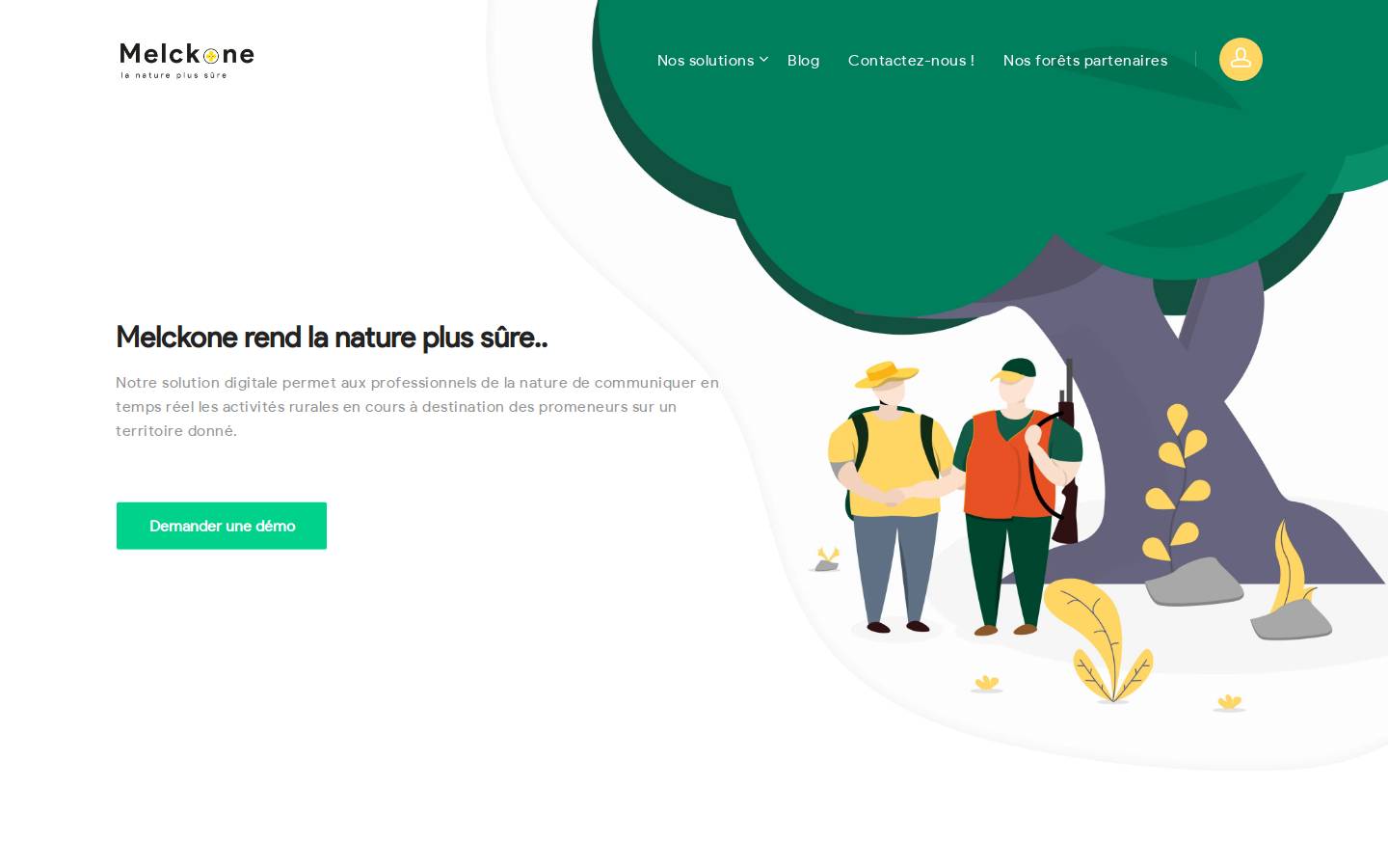 melckone.com homepage screenshot