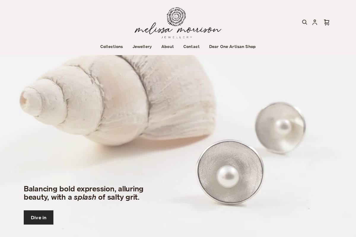 melissamorrison.ca homepage screenshot