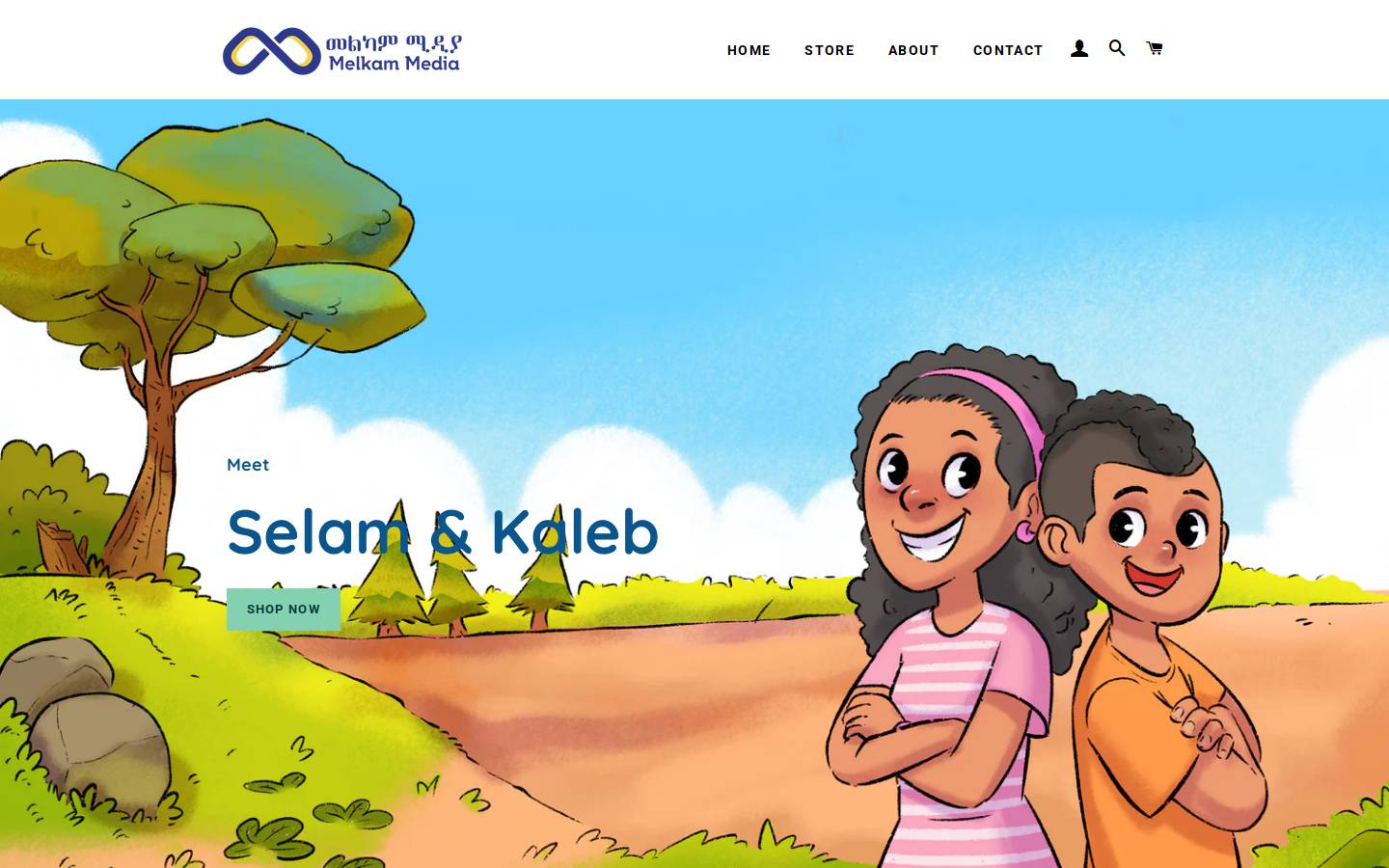 melkammedia.com homepage screenshot