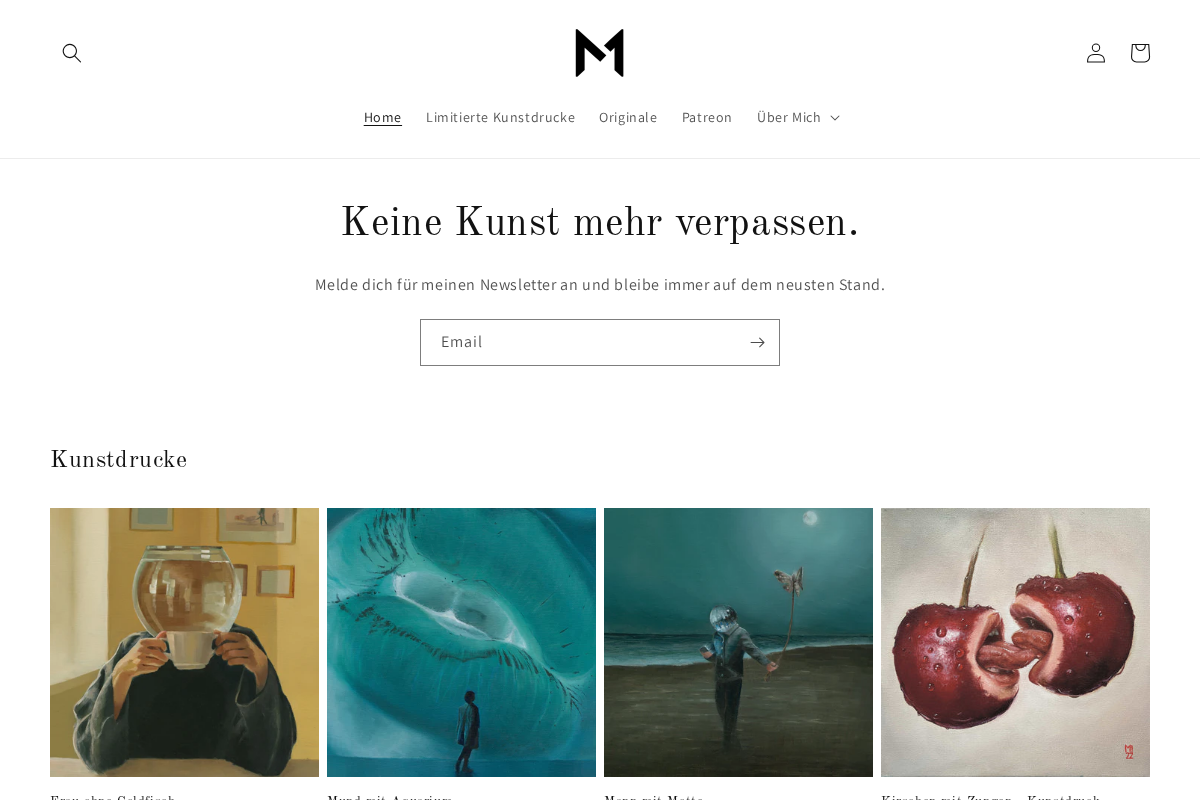Melke1 homepage screenshot