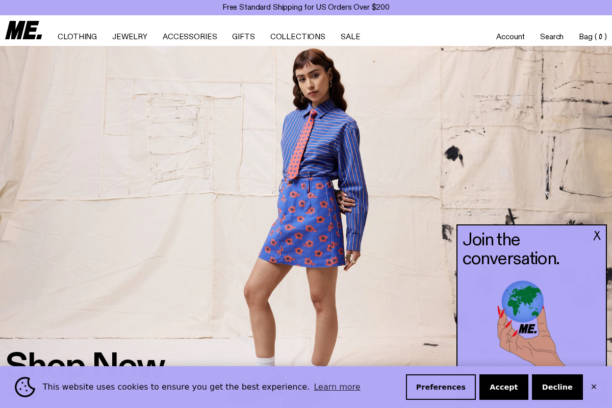 Welcome to Melody Ehsani.com homepage screenshot