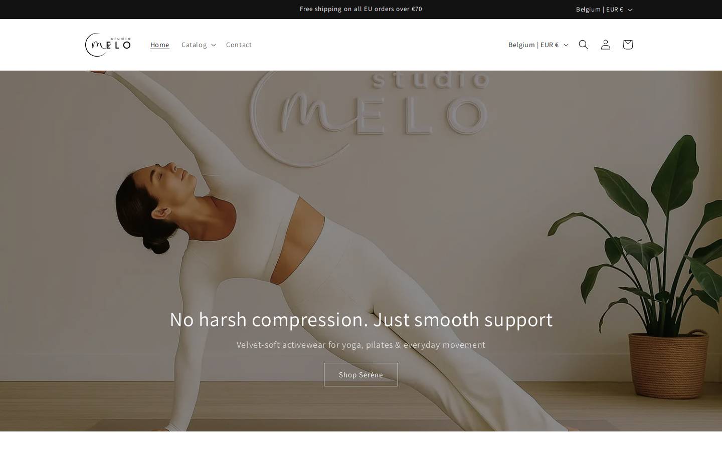 melostudiowear.com homepage screenshot