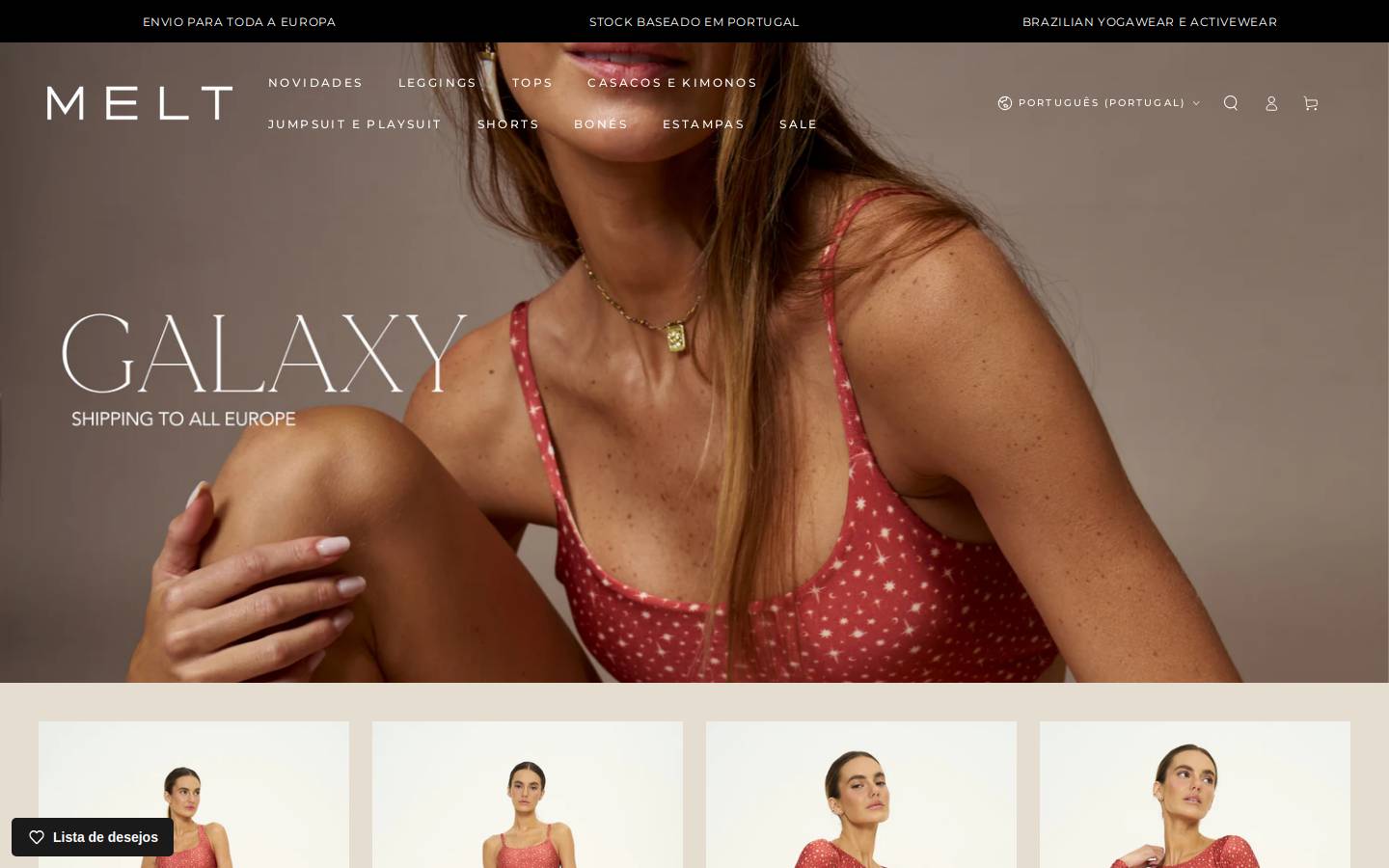 melt-europe.com homepage screenshot