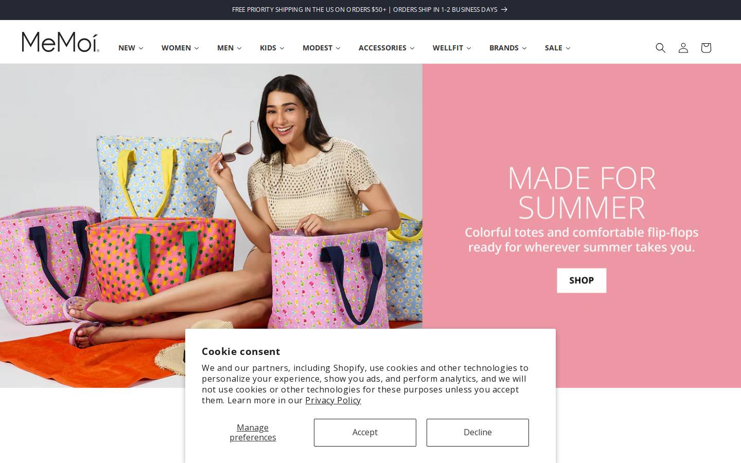 memoi.com homepage screenshot