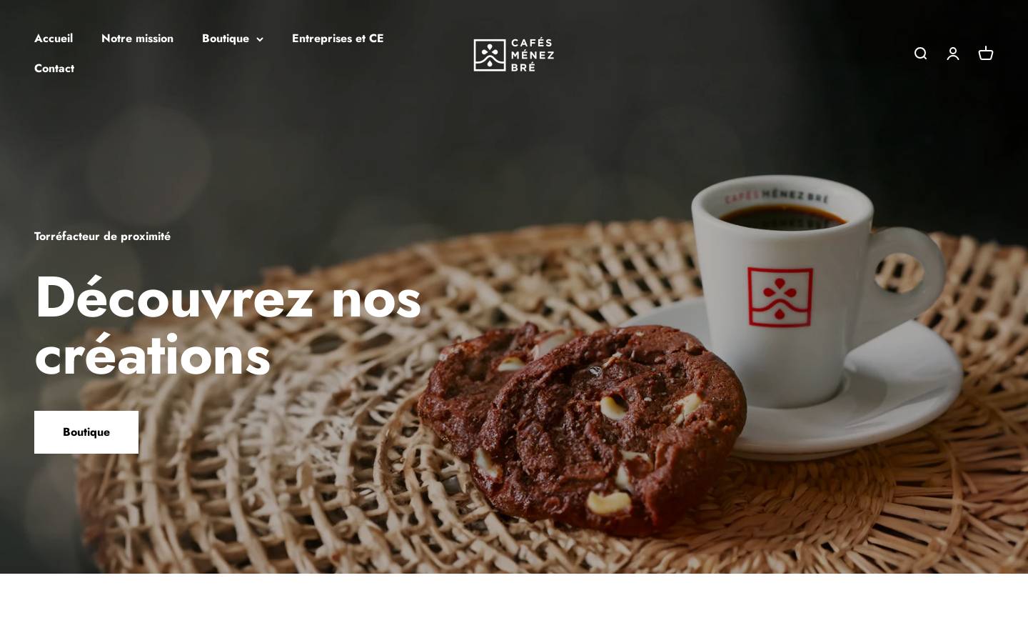 menezbre.com homepage screenshot