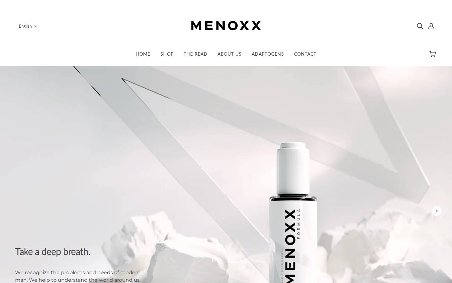 menoxx.pl homepage screenshot