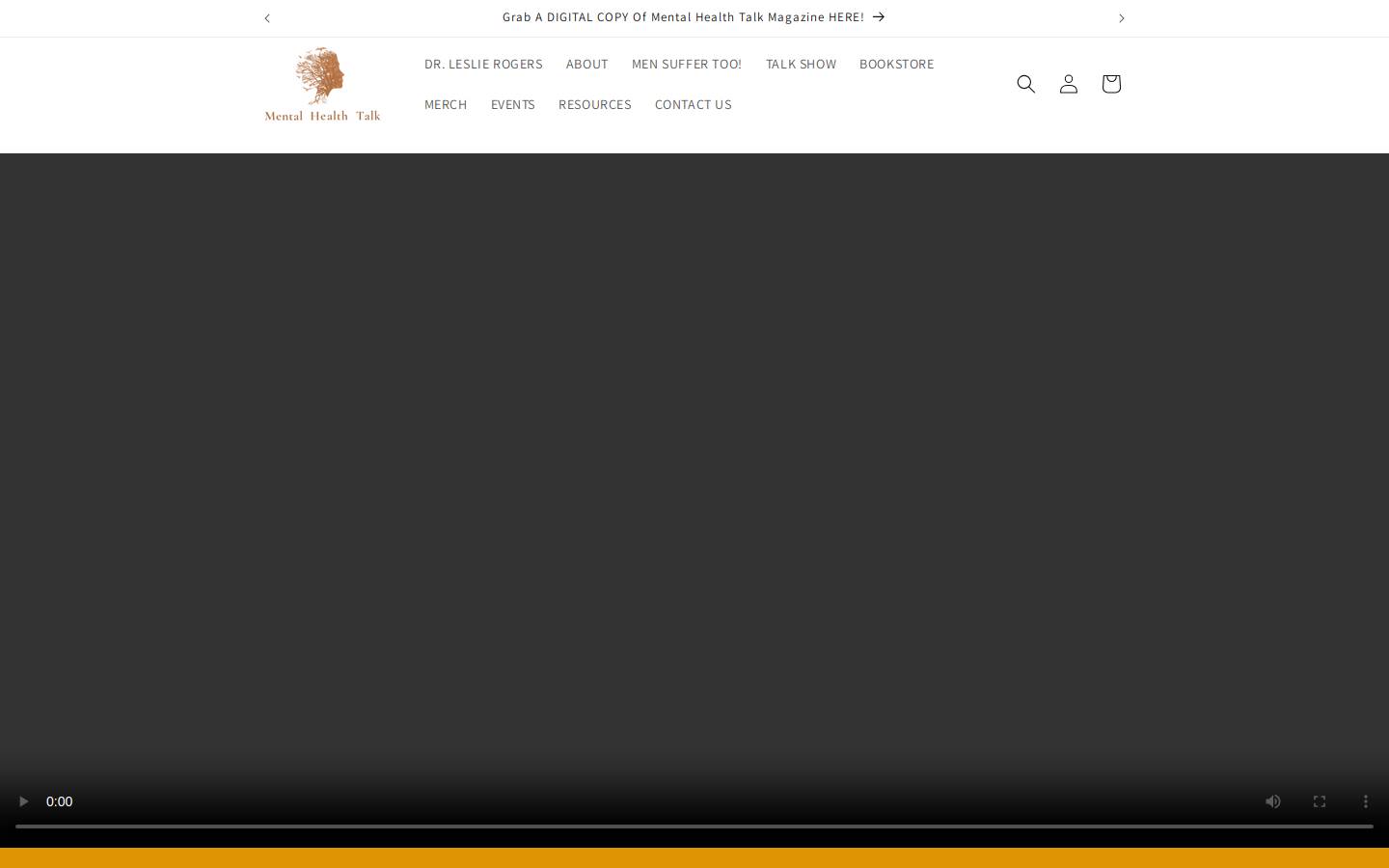 mentalhealthtalk.live homepage screenshot