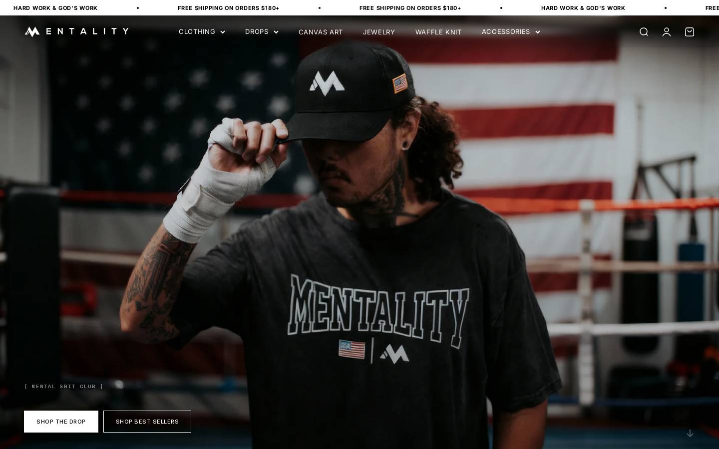 mentality.com homepage screenshot