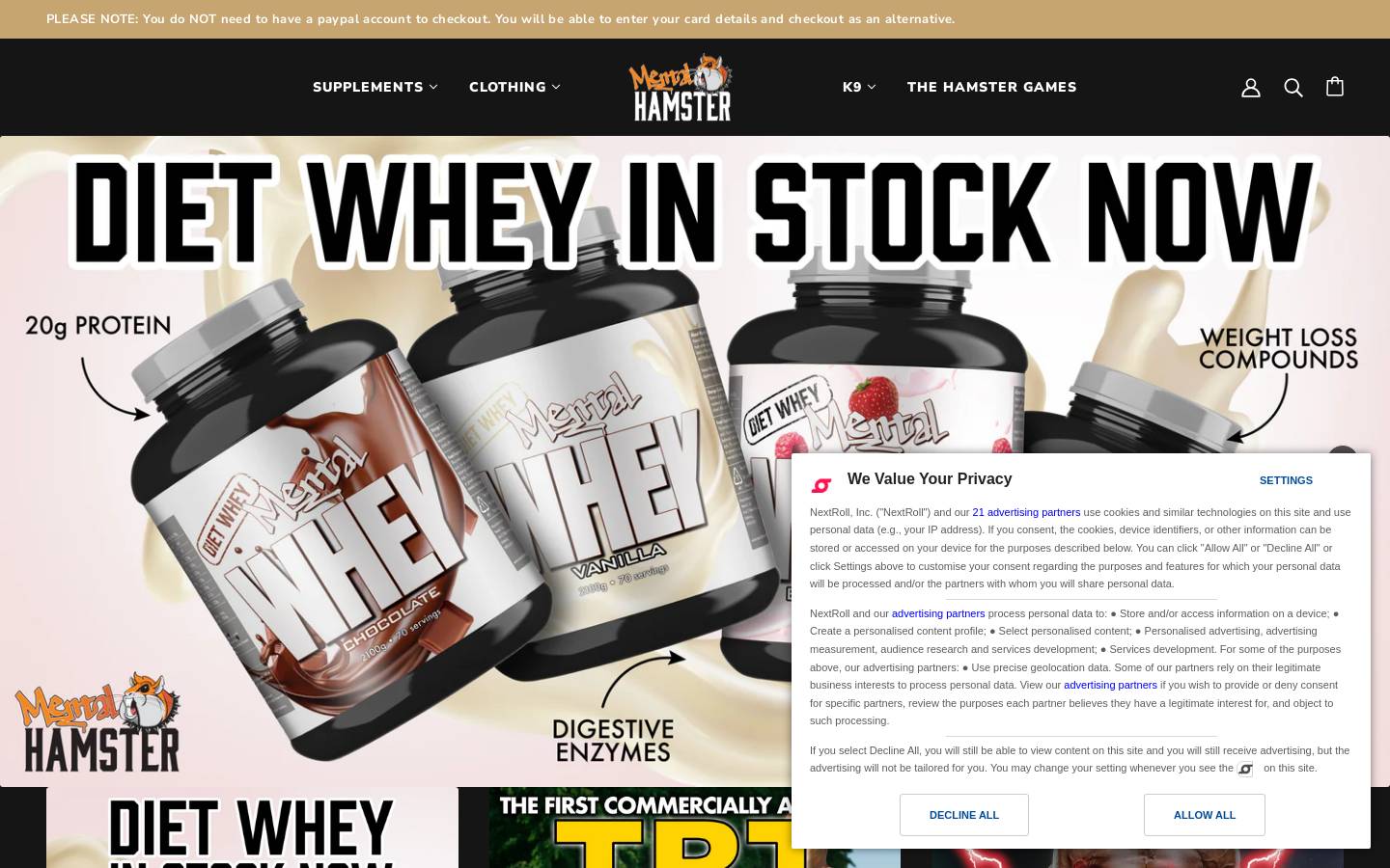 mentalzoo.com homepage screenshot