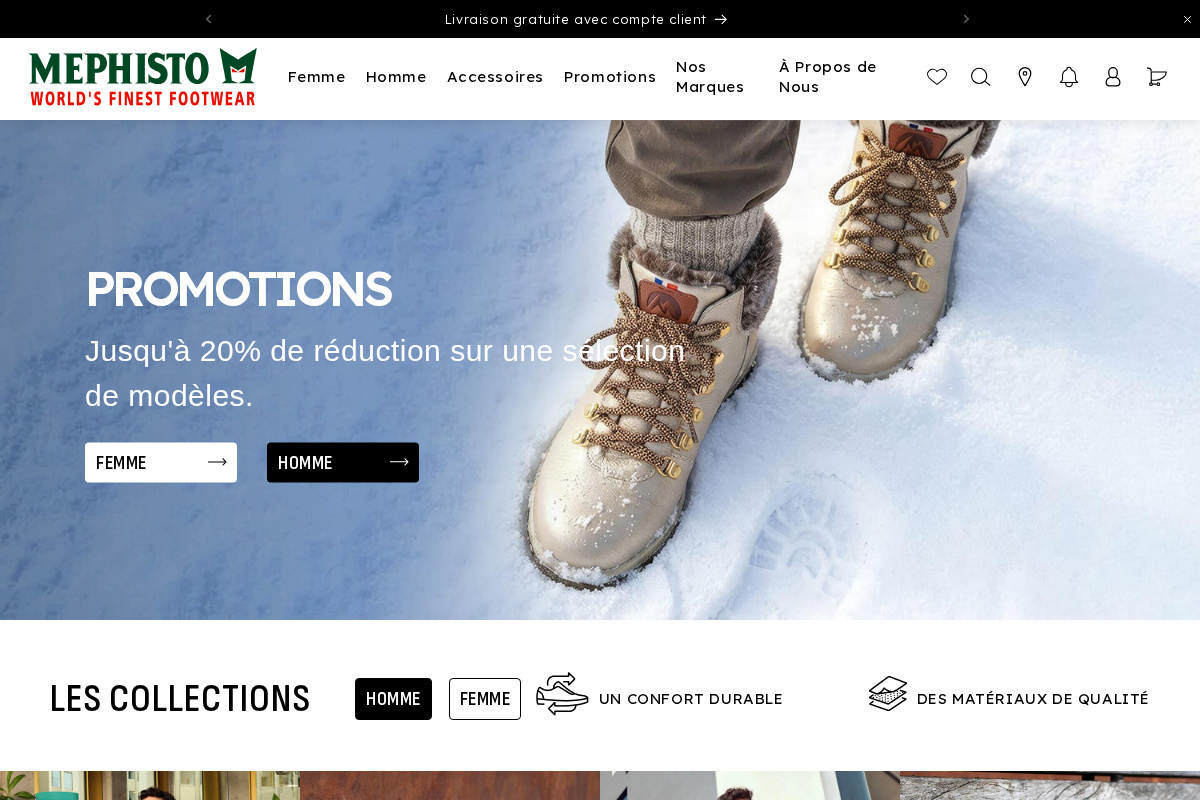 MEPHISTO Official Shop homepage screenshot